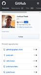 Mobile Screenshot of joshpeek.com